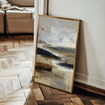 Abstract 2138 Canvas Art 18" x 24" / 45 x 60 cm / Black