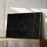 Abstract 214 Canvas Art 18" x 24" / 45 x 60 cm / Black