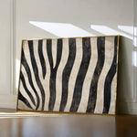 Animals 214 Canvas Art 18" x 24" / 45 x 60 cm / Black