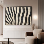 Animals 214 Canvas Art 18" x 24" / 45 x 60 cm / Black