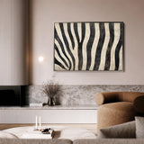 Animals 214 Canvas Art 18" x 24" / 45 x 60 cm / Black