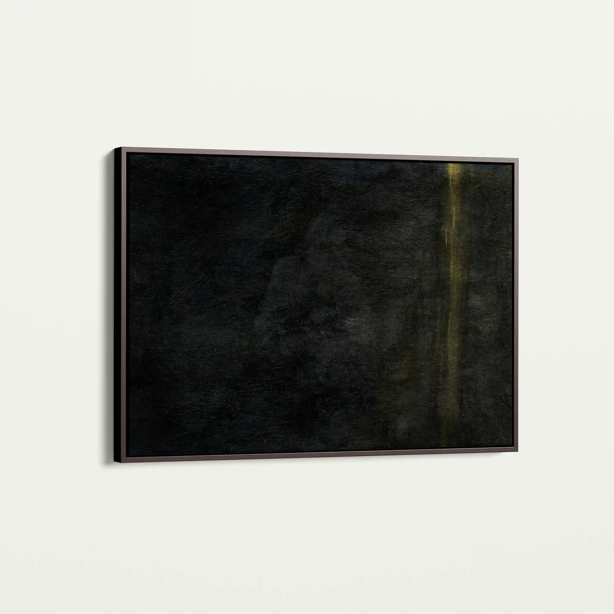Abstract 214 Canvas Art 60 x 40 cm / Black