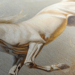 Horses 214 Canvas Art 18" x 24" / 45 x 60 cm / Black