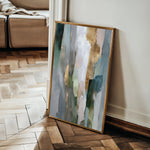 Abstract 2140 Canvas Art 18" x 24" / 45 x 60 cm / Black
