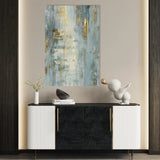Abstract 2141 Canvas Art 18" x 24" / 45 x 60 cm / Black