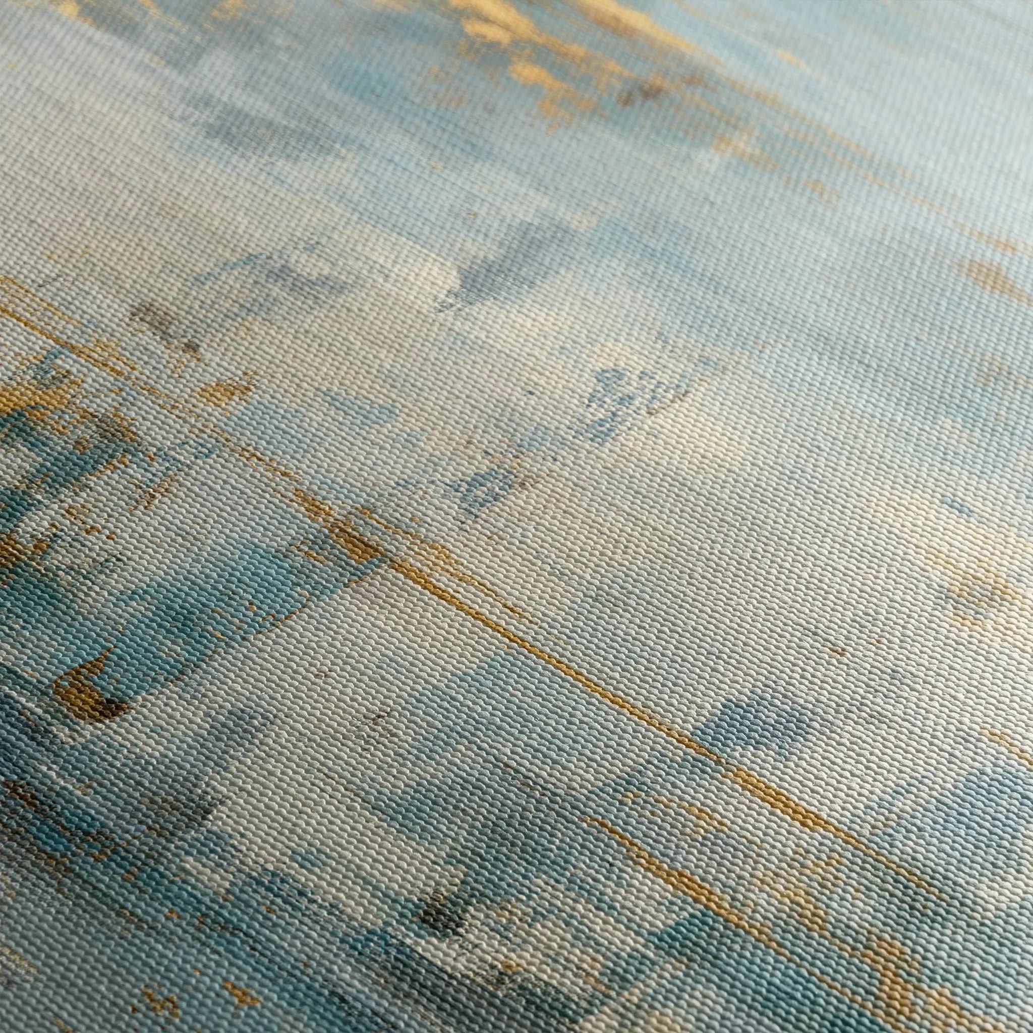 Abstract 2141 Canvas Art 18" x 24" / 45 x 60 cm / Black