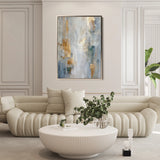 Abstract 2143 Canvas Art 18" x 24" / 45 x 60 cm / Black