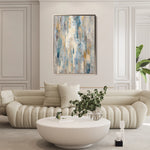 Abstract 2144 Canvas Art 18" x 24" / 45 x 60 cm / Black