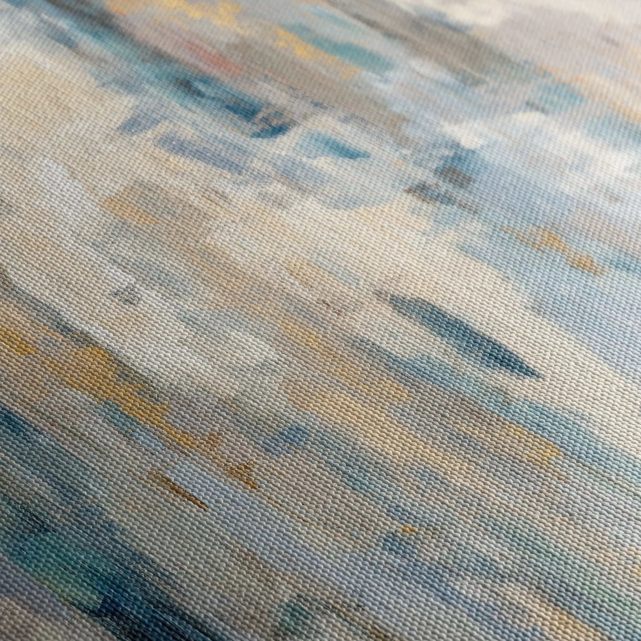 Abstract 2144 Canvas Art 18" x 24" / 45 x 60 cm / Black