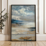 Abstract 2145 Canvas Art 18" x 24" / 45 x 60 cm / Black
