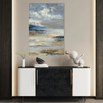 Abstract 2145 Canvas Art 18" x 24" / 45 x 60 cm / Black