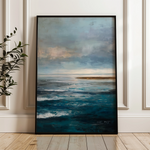 Abstract 2147 Canvas Art 18" x 24" / 45 x 60 cm / Black