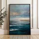 Abstract 2147 Canvas Art 18" x 24" / 45 x 60 cm / Black