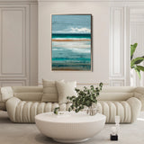 Abstract 2148 Canvas Art 18" x 24" / 45 x 60 cm / Black