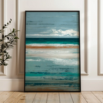 Abstract 2148 Canvas Art 60 x 40 cm / Black