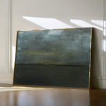 Abstract 215 Canvas Art 18" x 24" / 45 x 60 cm / Black