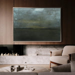 Abstract 215 Canvas Art 18" x 24" / 45 x 60 cm / Black