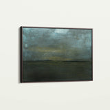 Abstract 215 Canvas Art 18" x 24" / 45 x 60 cm / Black