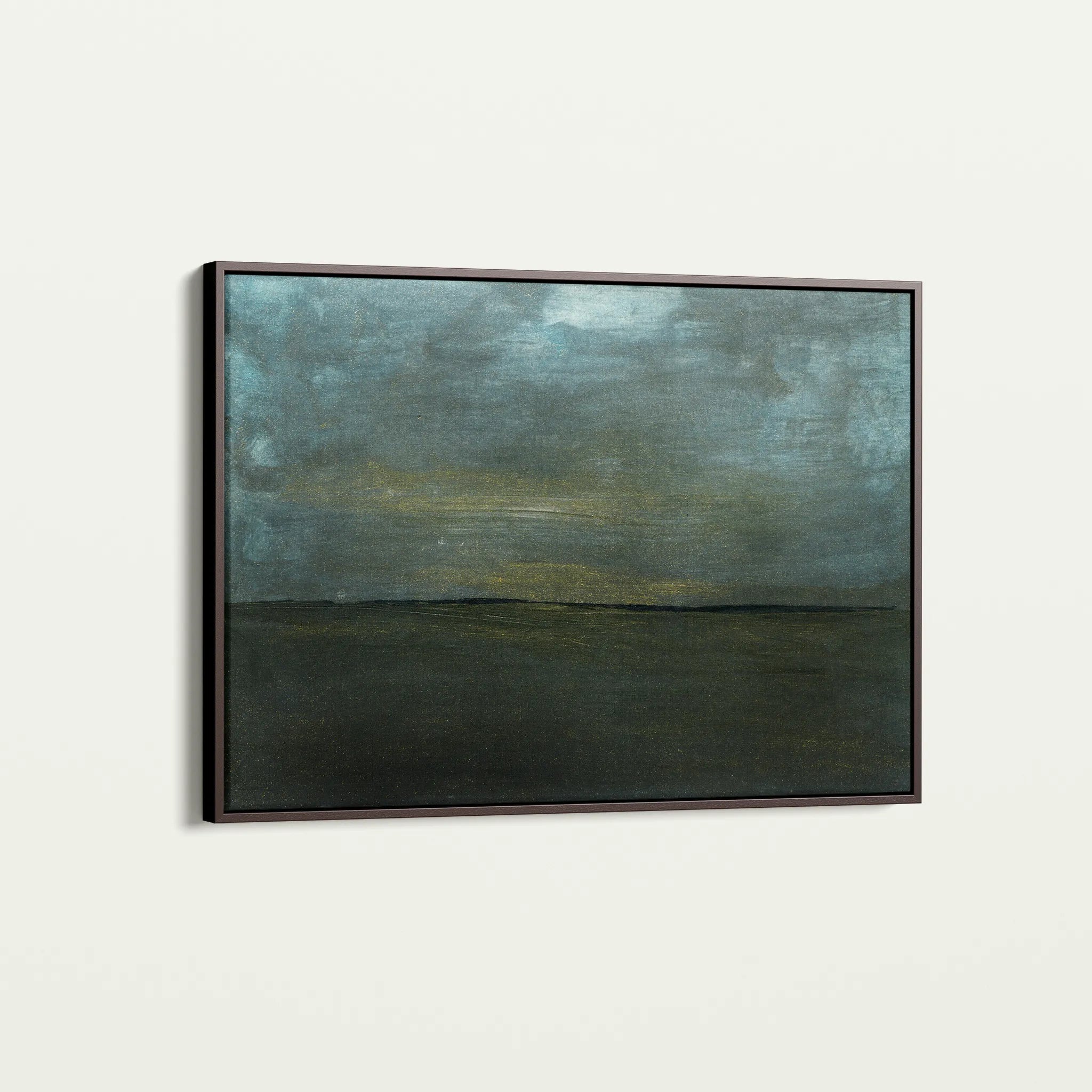 Abstract 215 Canvas Art 18" x 24" / 45 x 60 cm / Black