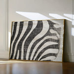 Animals 215 Canvas Art 18" x 24" / 45 x 60 cm / Black