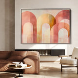 Boho 215 Canvas Art 18" x 24" / 45 x 60 cm / Black
