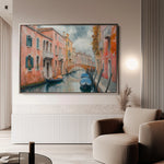 Landscape 215 Canvas Art 18" x 24" / 45 x 60 cm / Black