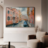 Landscape 215 Canvas Art 18" x 24" / 45 x 60 cm / Black