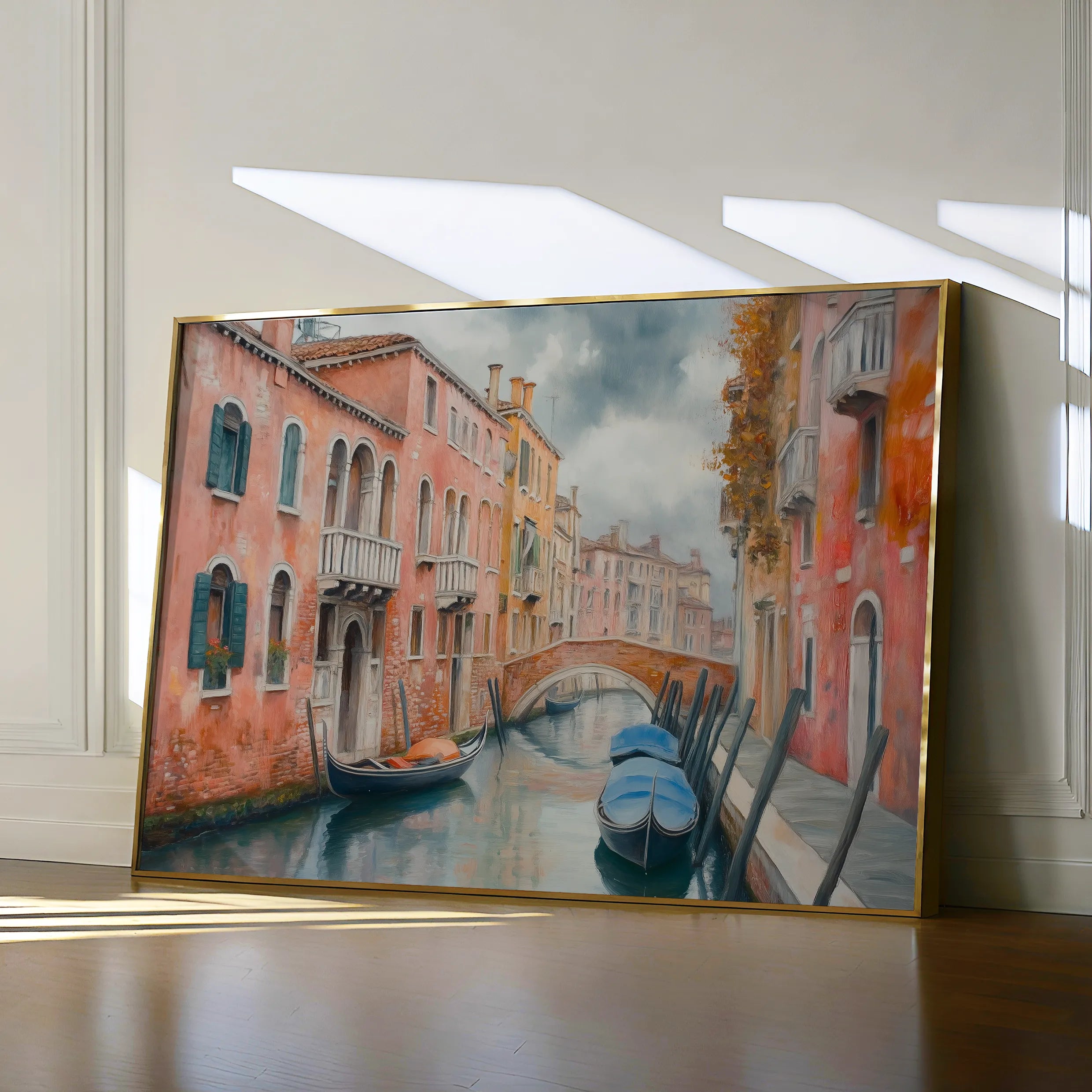 Landscape 215 Canvas Art 18" x 24" / 45 x 60 cm / Black