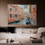 Landscape 215 Canvas Art 18" x 24" / 45 x 60 cm / Black