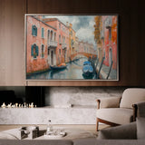 Landscape 215 Canvas Art 18" x 24" / 45 x 60 cm / Black