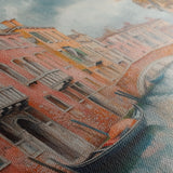 Landscape 215 Canvas Art 18" x 24" / 45 x 60 cm / Black