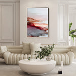 Abstract 2150 Canvas Art 18" x 24" / 45 x 60 cm / Black