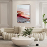 Abstract 2150 Canvas Art 18" x 24" / 45 x 60 cm / Black