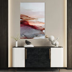 Abstract 2150 Canvas Art 18" x 24" / 45 x 60 cm / Black