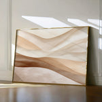 Abstract 2151 Canvas Art 18" x 24" / 45 x 60 cm / Black