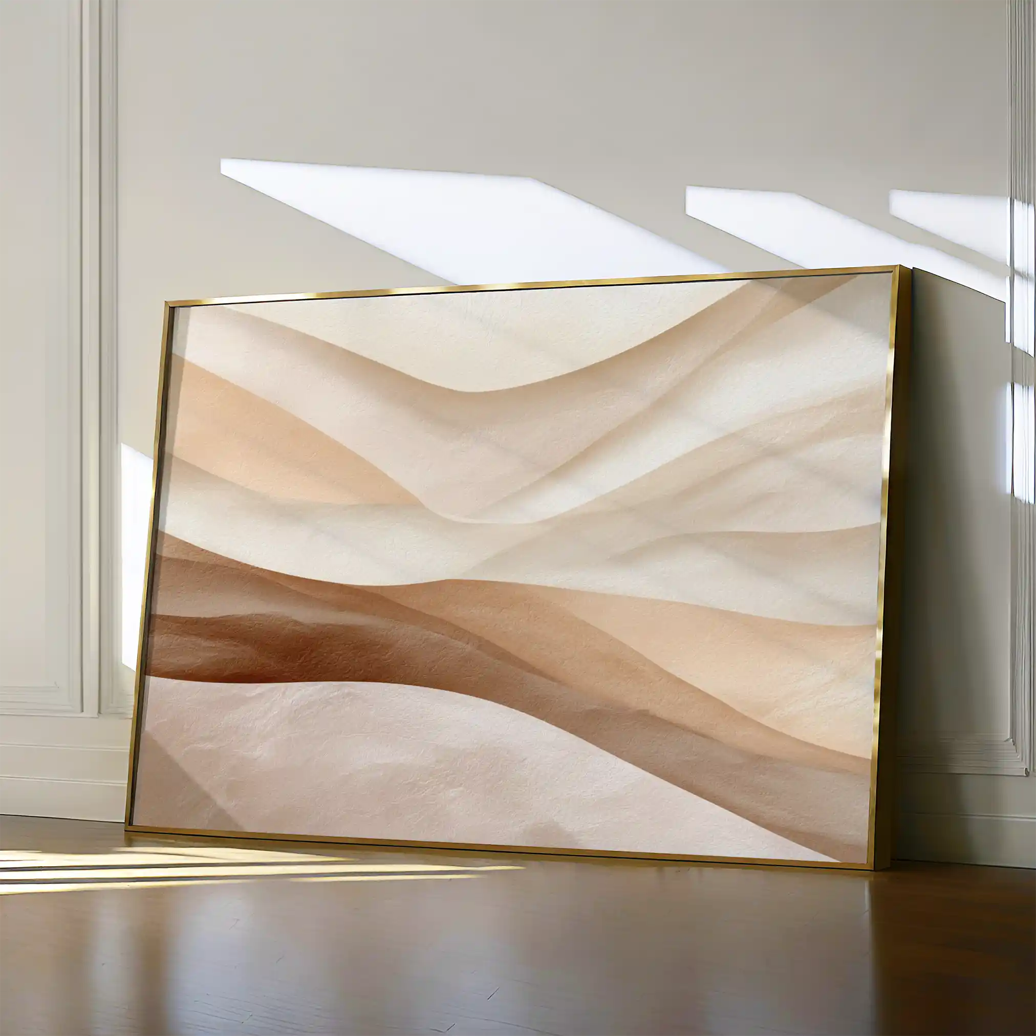 Abstract 2151 Canvas Art 18" x 24" / 45 x 60 cm / Black