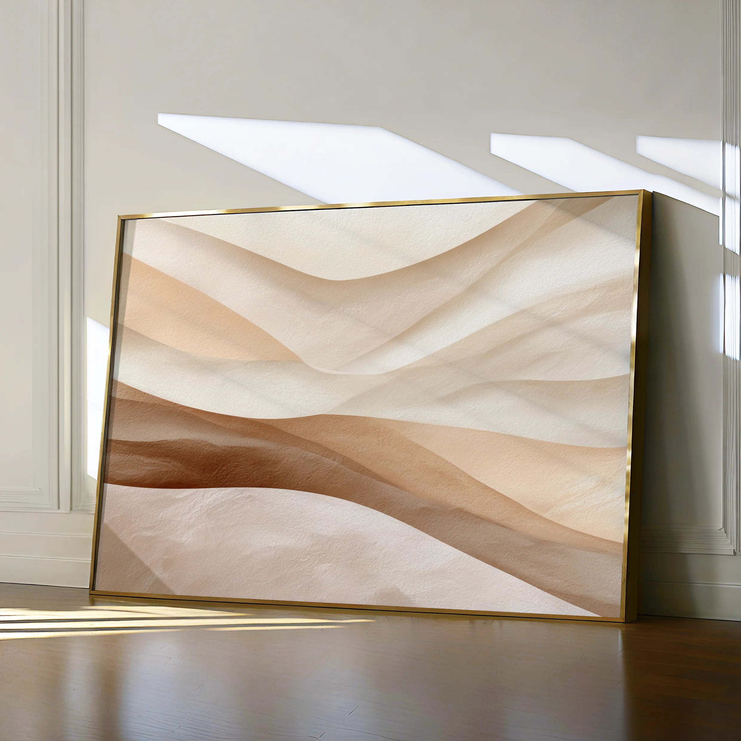 Abstract 2151 Canvas Art 18" x 24" / 45 x 60 cm / Black