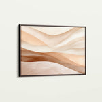 Abstract 2151 Canvas Art 18" x 24" / 45 x 60 cm / Black