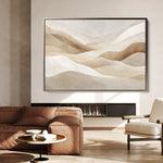 Abstract 2152 Canvas Art 18" x 24" / 45 x 60 cm / Black