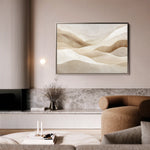 Abstract 2152 Canvas Art 18" x 24" / 45 x 60 cm / Black