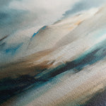 Abstract 2154 Canvas Art 18" x 24" / 45 x 60 cm / Black