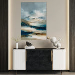 Abstract 2154 Canvas Art 60 x 40 cm / Black