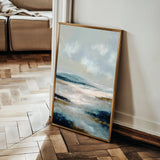 Abstract 2155 Canvas Art 18" x 24" / 45 x 60 cm / Black
