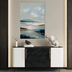 Abstract 2155 Canvas Art 18" x 24" / 45 x 60 cm / Black