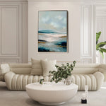 Abstract 2155 Canvas Art 60 x 40 cm / Black