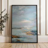 Abstract 2156 Canvas Art 18" x 24" / 45 x 60 cm / Black