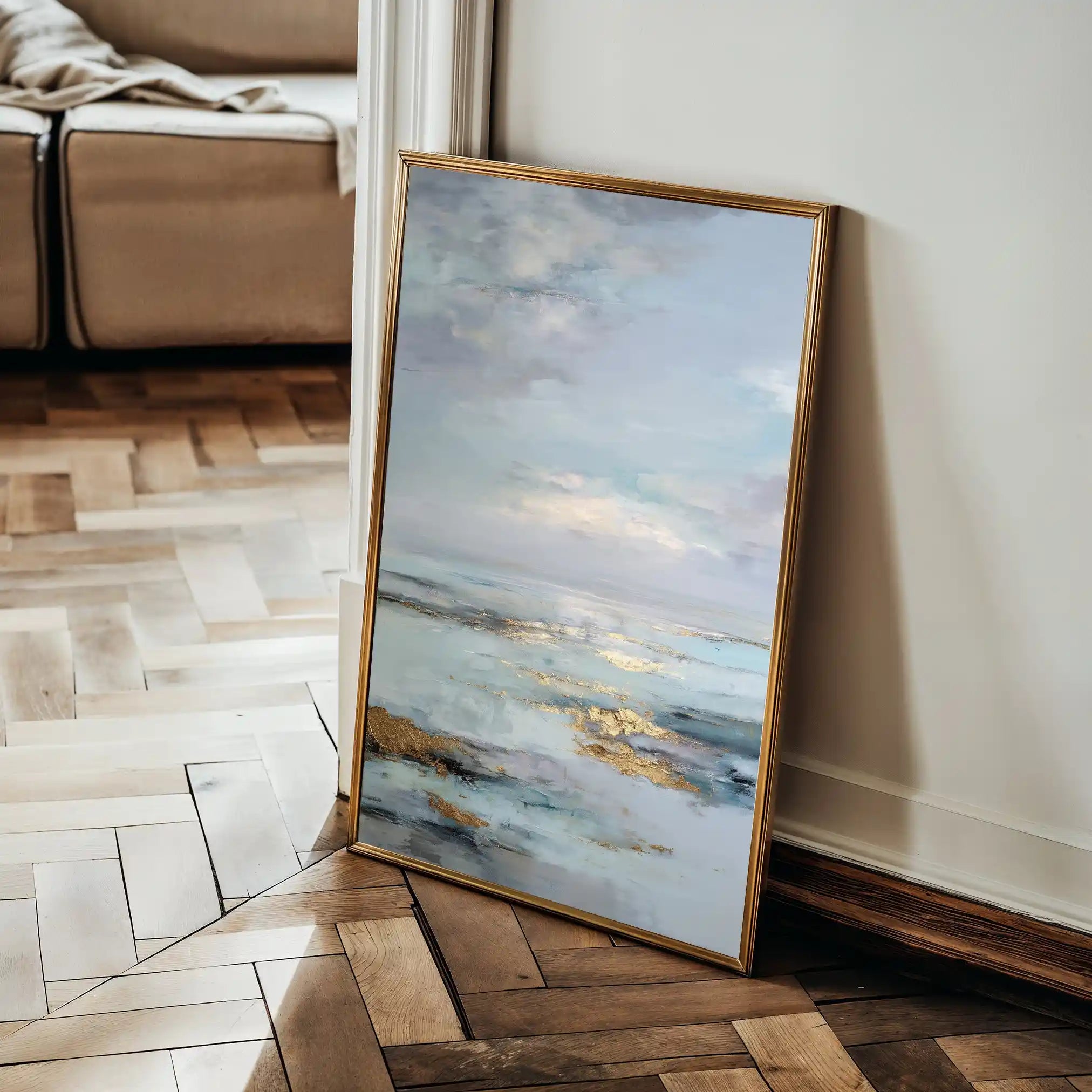 Abstract 2156 Canvas Art 60 x 40 cm / Black