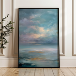 Abstract 2157 Canvas Art 18" x 24" / 45 x 60 cm / Black