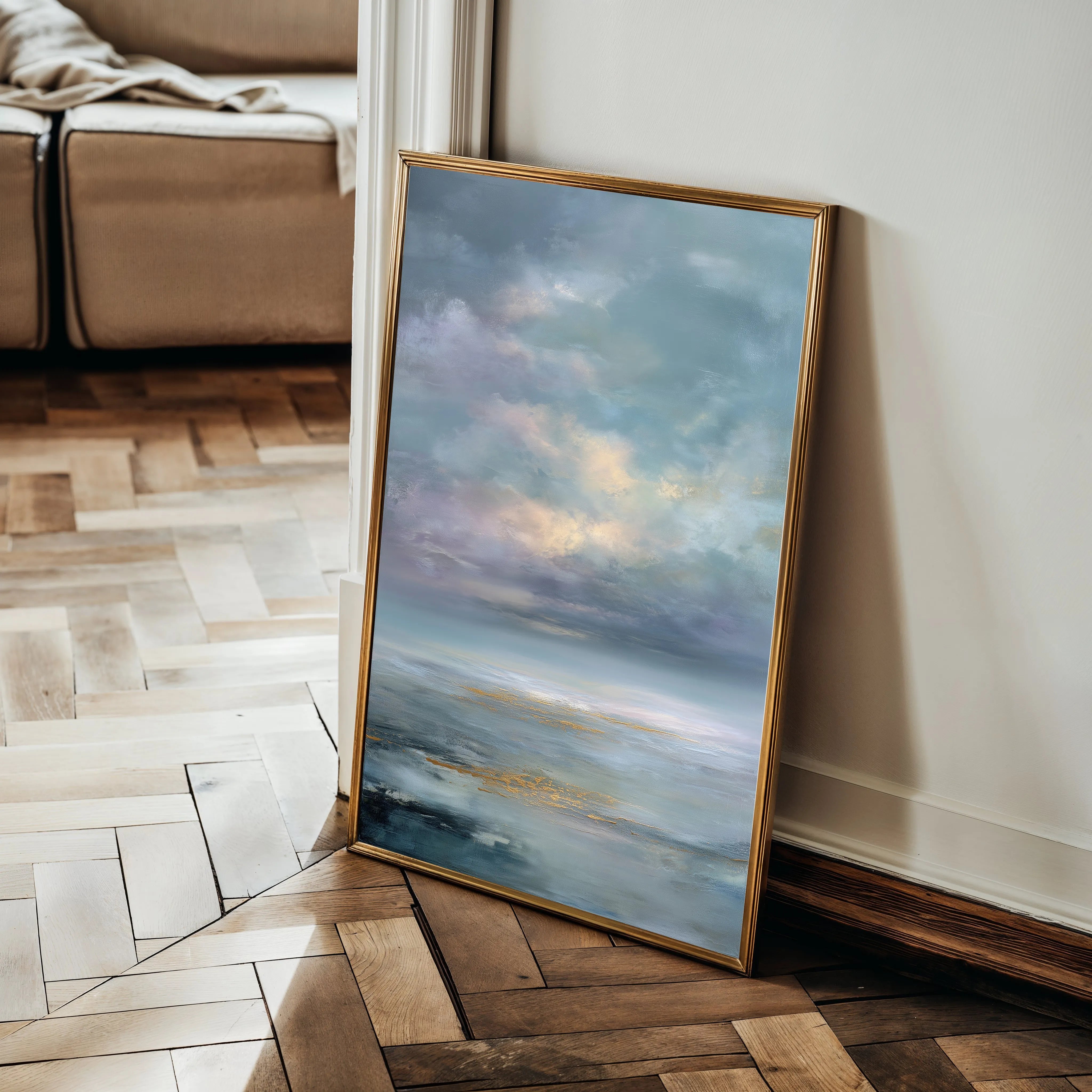 Abstract 2157 Canvas Art 18" x 24" / 45 x 60 cm / Black