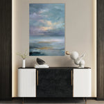 Abstract 2157 Canvas Art 18" x 24" / 45 x 60 cm / Black